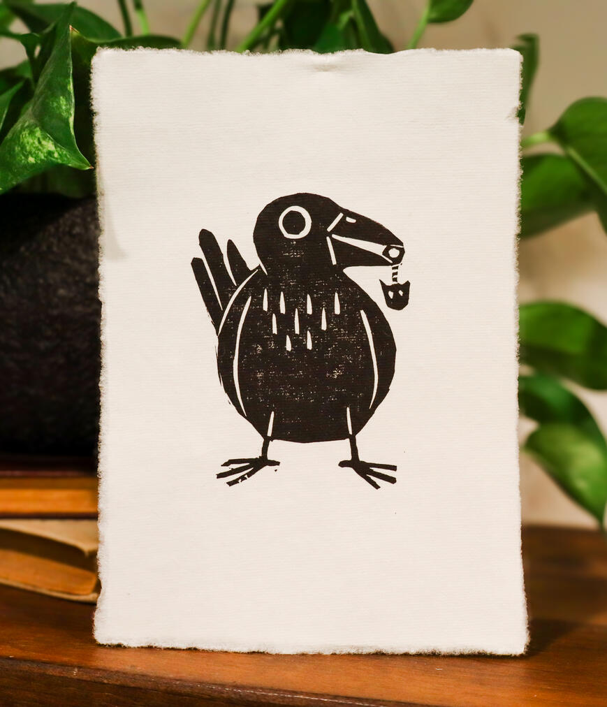 Crow with Trinket